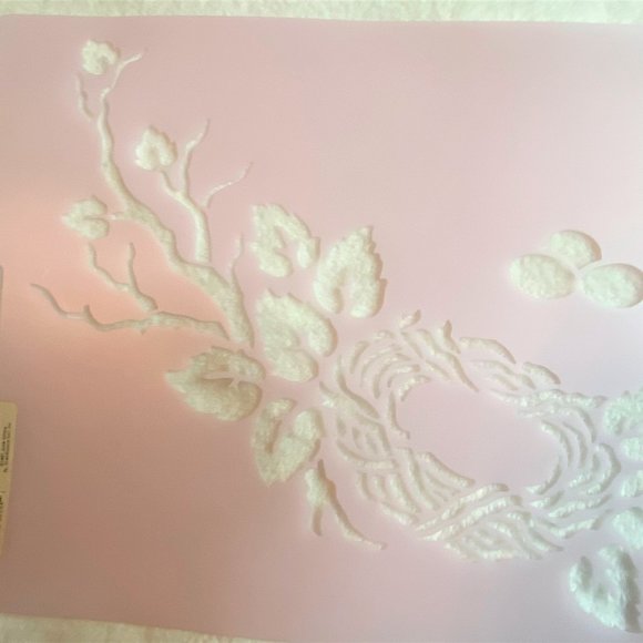NWT Vintage Bird Nest on Branch Stencil Julie's White House Originals #J… - Picture 7 of 12